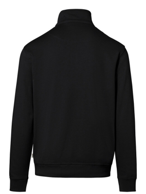 Unisex Zip Sweater Black